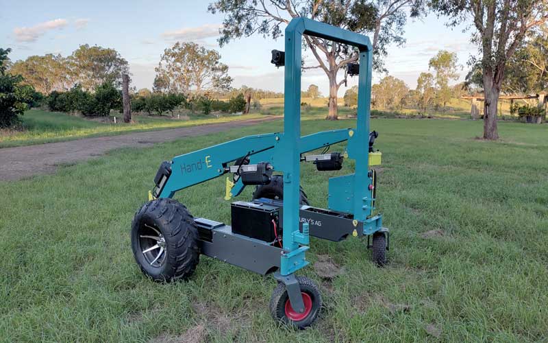 Hand-E T (Trade): Electric Tractor, Skid Steer Loader, Farm Hand, Australian Made