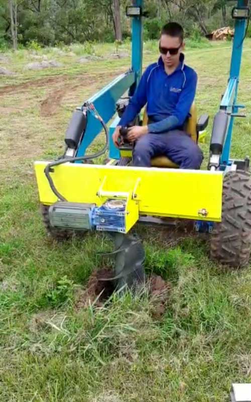 Hand-E T (Trade): Electric Tractor, Skid Steer Loader, Farm Hand, Australian Made