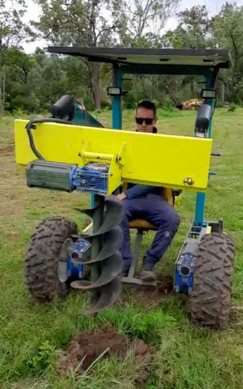 Hand-E T (Trade): Electric Tractor, Skid Steer Loader, Farm Hand, Australian Made