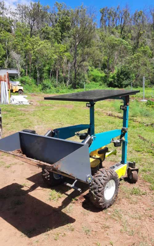 Hand-E T (Trade): Electric Tractor, Skid Steer Loader, Farm Hand, Australian Made