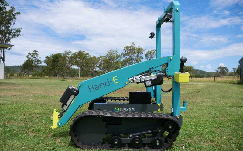 Hand-E T (Trade): Electric Tractor, Skid Steer Loader, Farm Hand, Australian Made