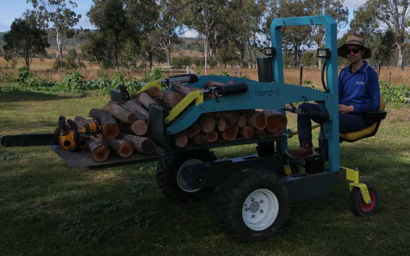 Hand-E T (Trade): Electric Tractor, Skid Steer Loader, Farm Hand, Australian Made