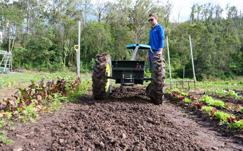 Cyber Clydesdale X2: Electric Two Wheel Tractor, Australian Made